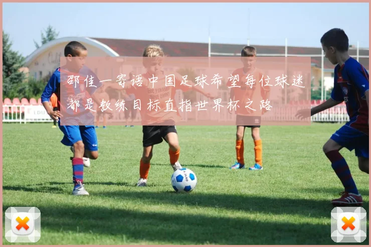 邵佳一寄语中国足球希望每位球迷都是教练目标直指世界杯之路